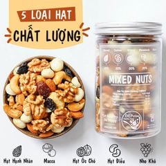 Mix Nuts 5 Loại Hạt