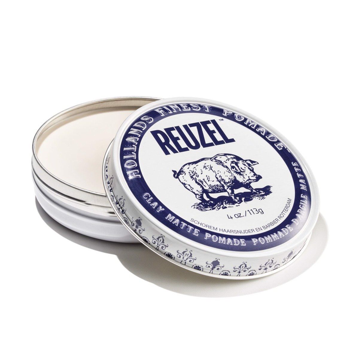  Reuzel Clay Matte Pomade - Pomade đất sét matte tạo kiểu tóc nam gốc nước 
