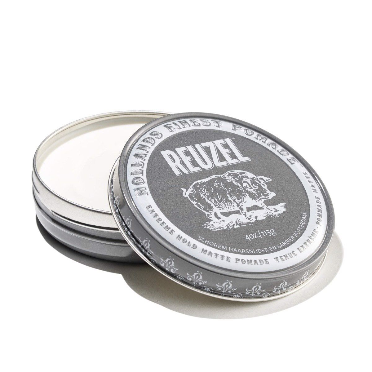  Reuzel Extreme Hold Matte Pomade - Pomade Matte giữ nếp siêu mạnh tạo kiểu tóc nam gốc nước 
