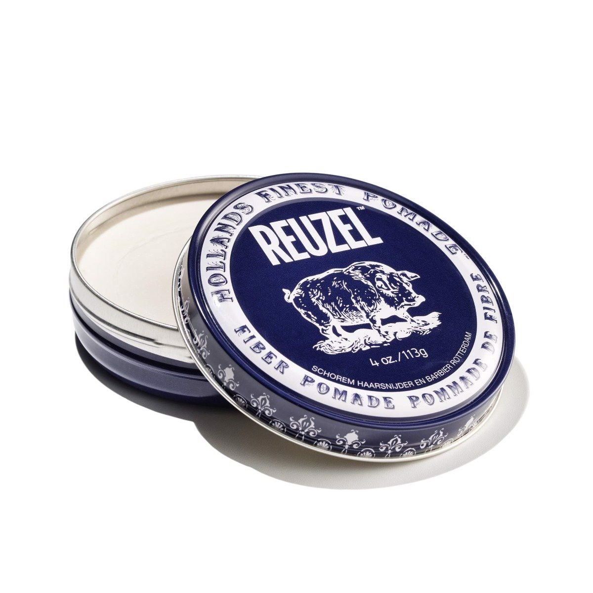 Reuzel Fiber Pomade - Pomade xanh đậm tạo kiểu tóc nam gốc nước 
