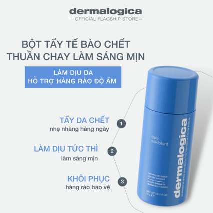  Tẩy tế bào chết Daily Milkfoliant làm dịu & làm sáng mượt tức thì 