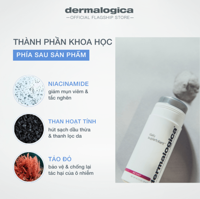  Daily Superfoliant - Bột tẩy da chết than hoạt tính làm sạch sâu 