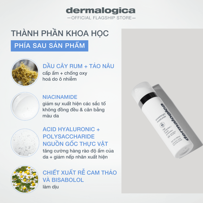  Powerbright Moisturizer SPF50 - Kem chống nắng kết hợp dưỡng ẩm 2 trong 1 ngăn ngừa sạm da 