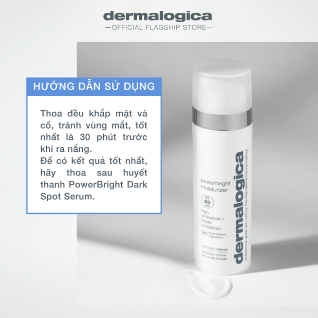  Powerbright Moisturizer SPF50 - Kem chống nắng kết hợp dưỡng ẩm 2 trong 1 ngăn ngừa sạm da 