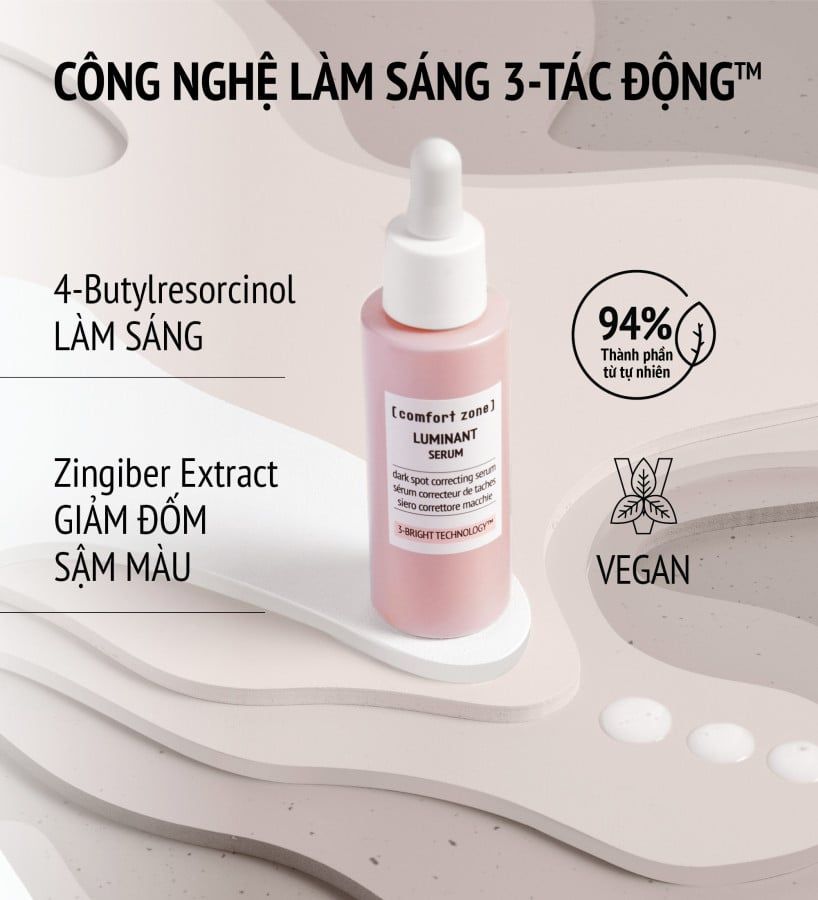  LUMINANT SERUM - Tinh chất sửa chữa, ngăn ngừa nám, đốm sậm màu 
