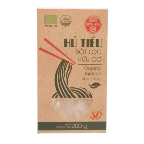 Hủ tiếu bột lọc hữu cơ (200g/hộp)