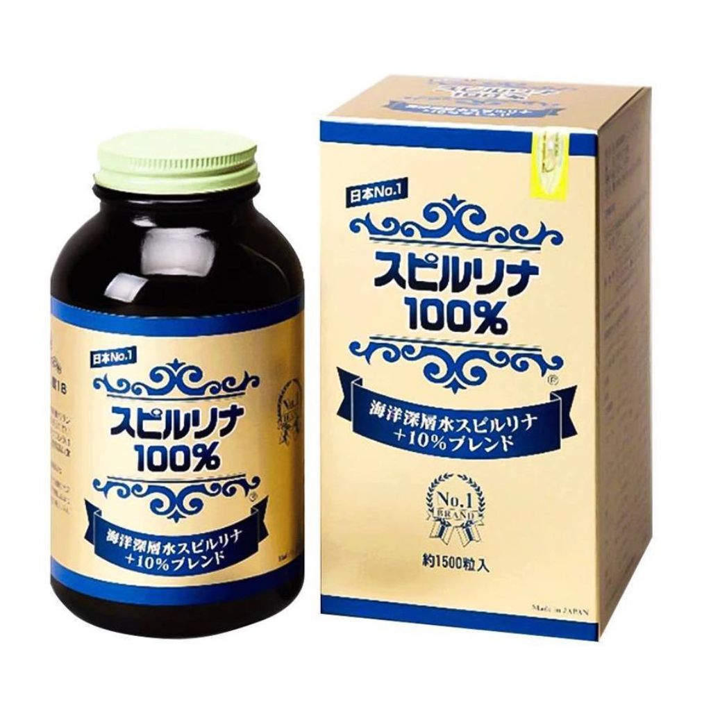 Tảo viên Spirulina vùng biển nước sâu 1500 viên