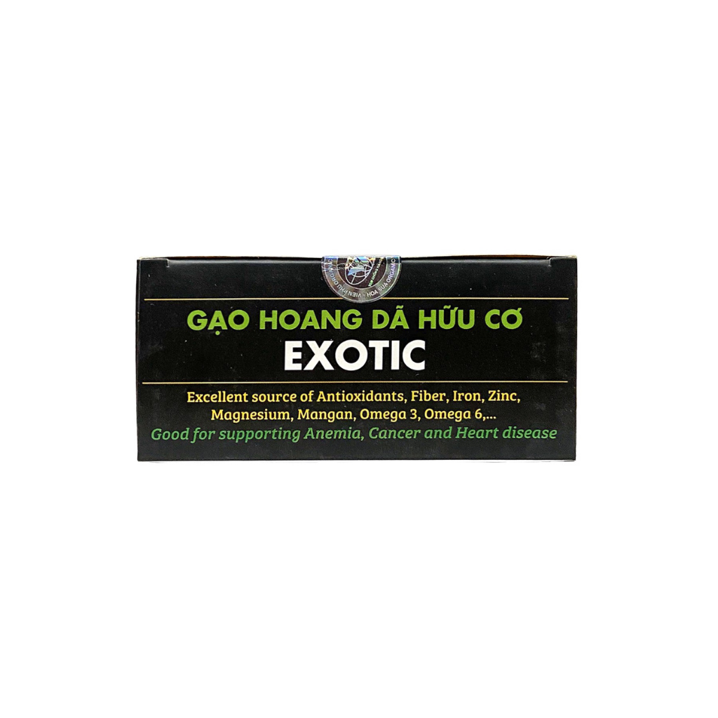 Gạo lứt đen hoang dã hữu cơ Exotic Hoa Sữa 1kg