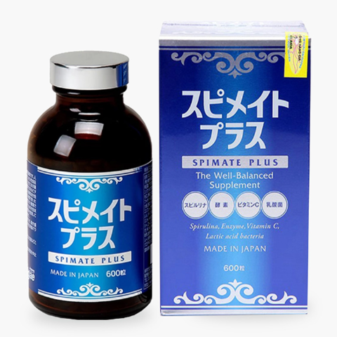 Tảo Spirulina Spimate Plus 600 viên