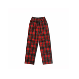  Plaid Pants - Red 