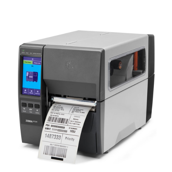 MÁY IN MÃ VẠCH CÔNG NGHIỆP ZEBRA ZT231 ( ZEBRA ZT231 INDUSTRIAL BARCODE PRINTER )