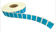Blue Roll Label 26mm x 16mm