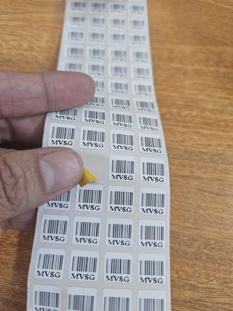 Tem Chịu Nhiệt Polyimide 10mm x 10mm ( Polyimide Heat Resistant Label 10mm x 10mm )