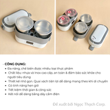  Hộp Cơm 3 Tầng Hâm Bằng Điện 