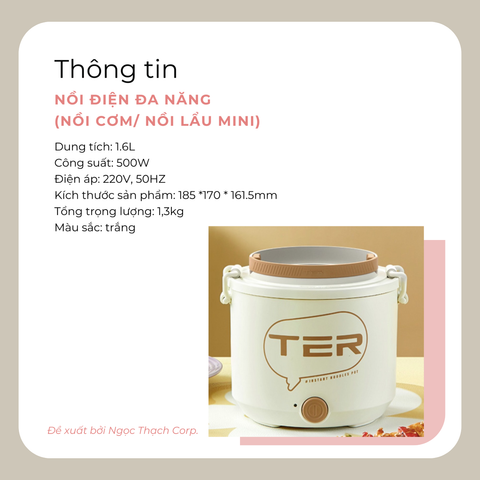  Nồi Điện Đa Năng 