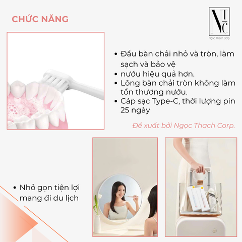  Set Bàn Chải Điện Oral - B 