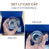  Set Quà Tặng 5 Ly Thủy Tinh Cao Cấp 