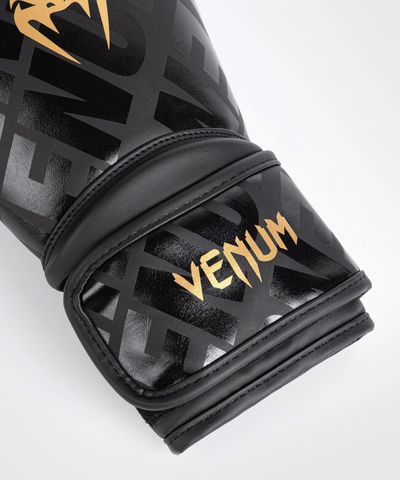  Găng Tay Venum Contender 1.5 XT Boxing Gloves - Black/Gold 