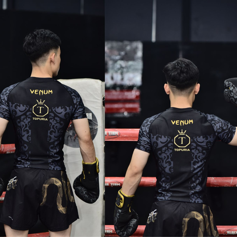 ÁO TẬP MMA VENUM TOPURIA RASHGUARDS 