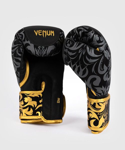  Găng Tay Venum x Ilia Topuria Unmatched Boxing Gloves - Black/Gold 