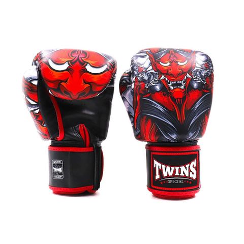  Găng Muay Thai Twins Special Boxing Gloves FBGVL3-58 ”Kabuki” 