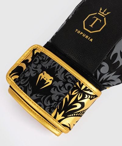  Găng Tay Venum x Ilia Topuria Unmatched Boxing Gloves - Black/Gold 