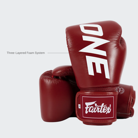  Găng Boxing ONE x FAIRTEX TIGHT-FIT BOXING GLOVE 