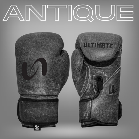  Găng Tay Boxing PFG ANTIQUE Grey Gloves 