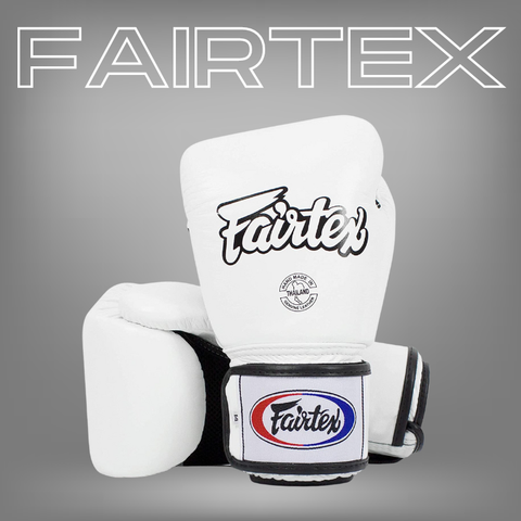  Găng Boxing Fairtex BGV1 - Trắng 