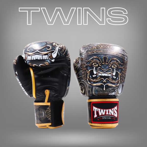  GĂNG TAY BOXING TWINS FBGVL3-63 YAK THAI 