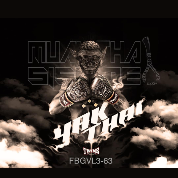  GĂNG TAY BOXING TWINS FBGVL3-63 YAK THAI 