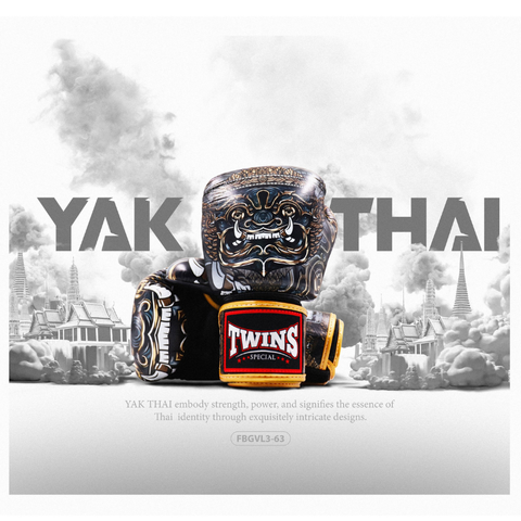  GĂNG TAY BOXING TWINS FBGVL3-63 YAK THAI 