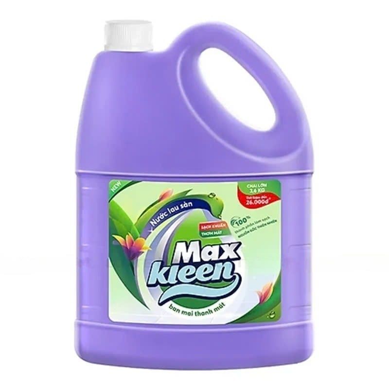  Nước lau sàn Maxkleen ban mai thanh mát can 3.6kg 