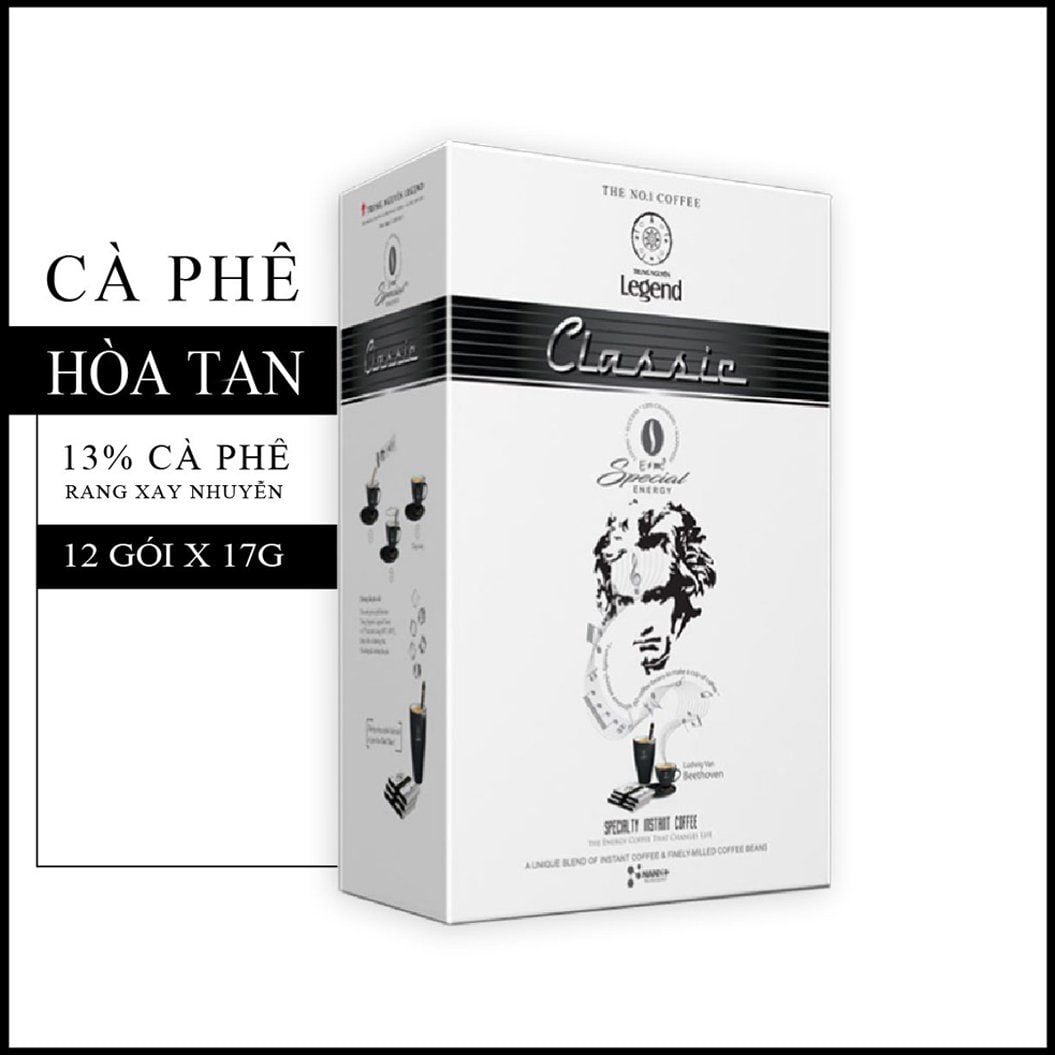  Cà phê Trung Nguyên Legend Classic hộp 12 