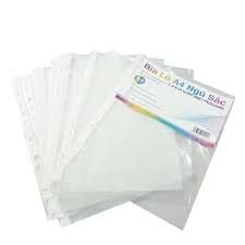  Bìa lỗ A4 Ngũ Sắc 4.6 lạng 