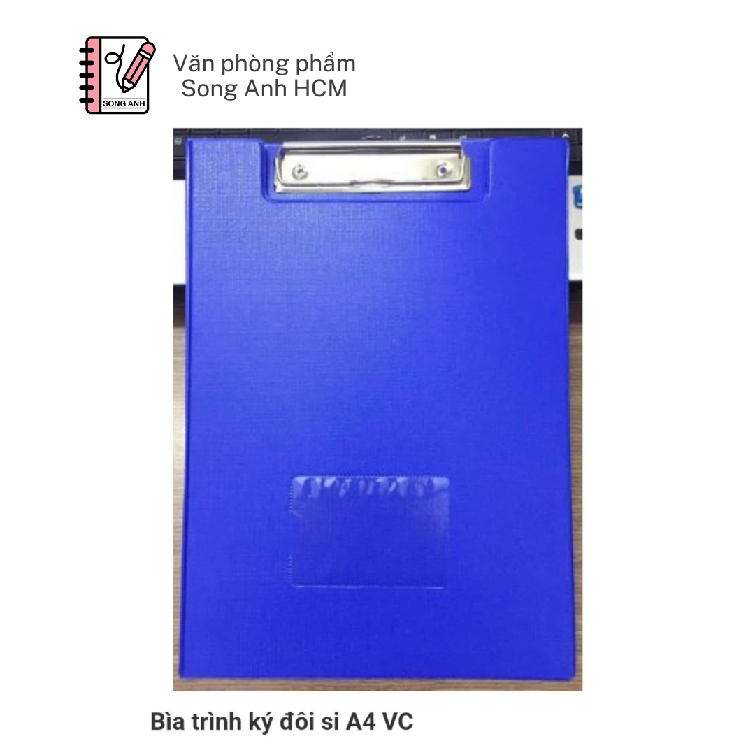  Bìa trình ký đôi si A4 VC 
