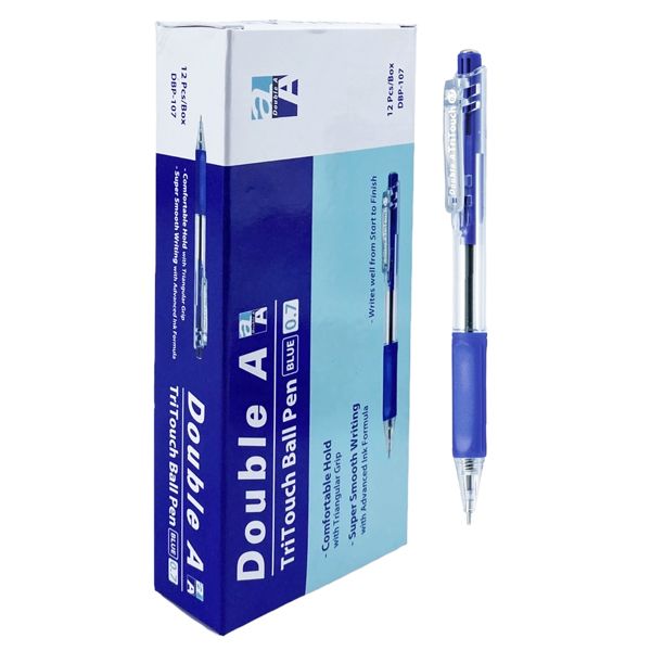  Bút bi xanh Double A 107 