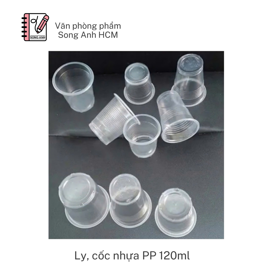  Ly, cốc nhựa PP 120ml Song Anh 