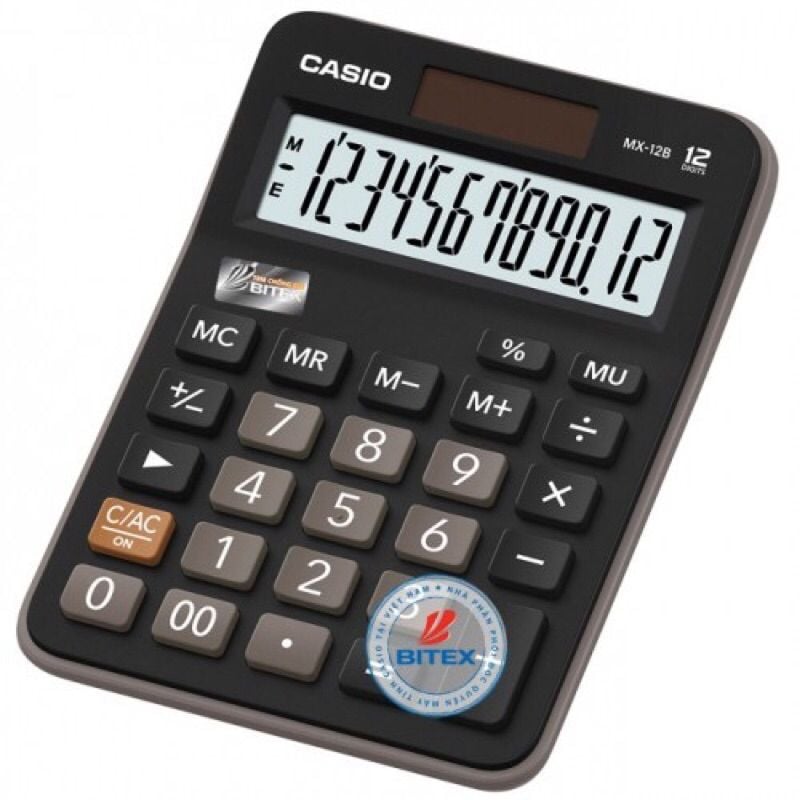  Máy tính Casio MX 12B chính hãng Song Anh 