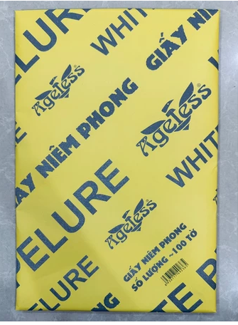  Giấy niêm phong siêu mỏng , trắng sáng tiện dụng AGELESS 