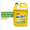  Nước rửa chén siêu sạch LIX 9kg HƯƠNG cHANH 