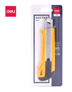  Dao rọc giấy Deli 2042 , lưỡi dao 18mm 