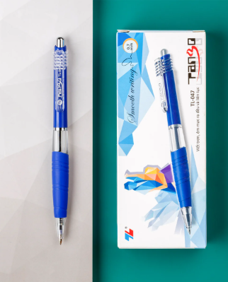  Bút Bi Thiên Long TL- 047 0.7mm mực xanh ( Hộp 10 cây ) 