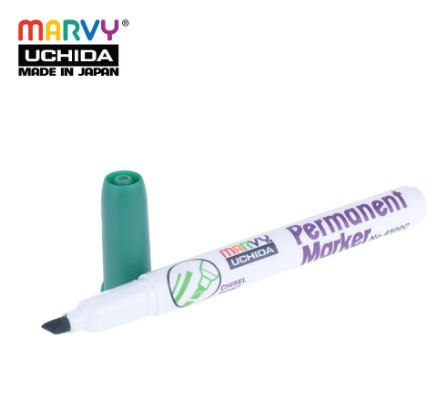  Bút Lông Dầu Đa Năng Đầu Tròn Marvy Uchida 4500B ( xanh lá ) hộp 12 cây 