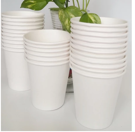  Ly giấy 14oz~420ml - Lốc 50 ly giấy trơn 