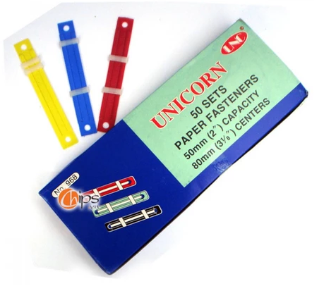  Acco Nhựa / Nẹp giấy UNC hộp  50c 