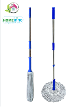  Cây vắt trợ lực (cây lau nhà tròn vắt tay trợ lực) Homeinno 