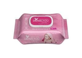  Khăn ướt Bless you 100 miếng 