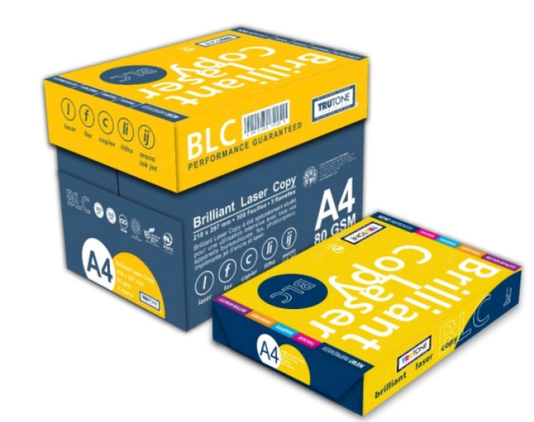  Giấy Brilliant Laser Copy 80gsm (BLC) 