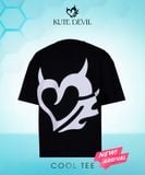 Áo Thun Kute Devil - Basic Cool - Màu Đen (Unisex)